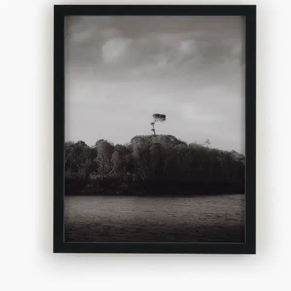 Beneath the endless sky — black frame overhead