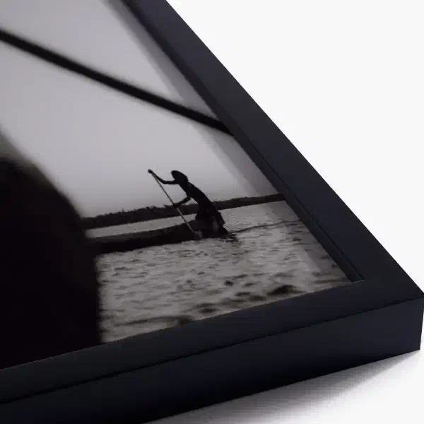 Dear brother — black frame detail