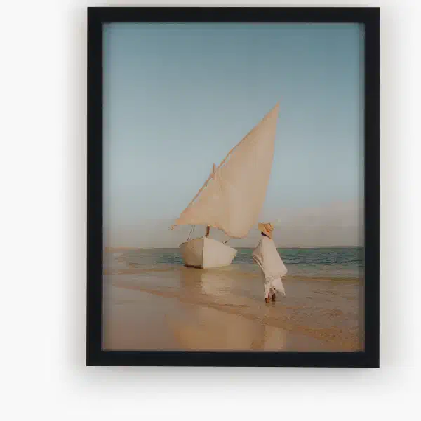 It was only a dream — black frame overhead