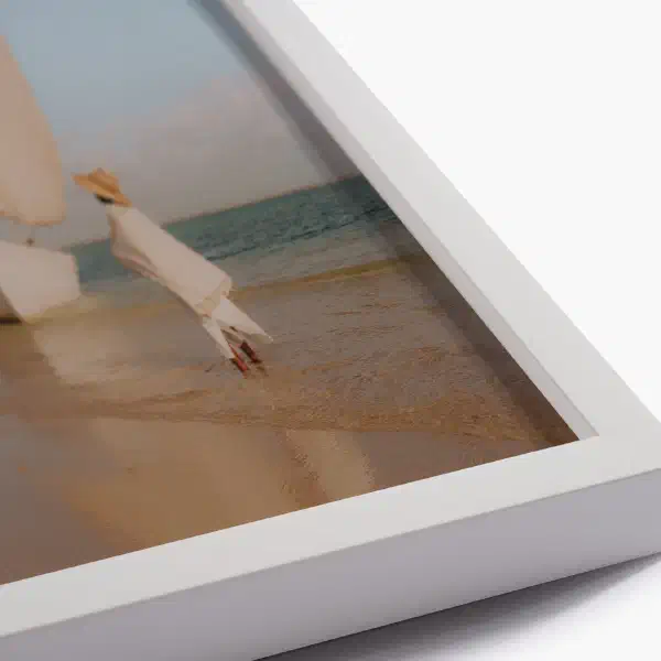 It was only a dream — white frame detail