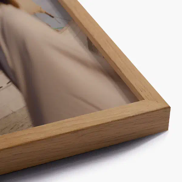 Sussurro — oak frame detail